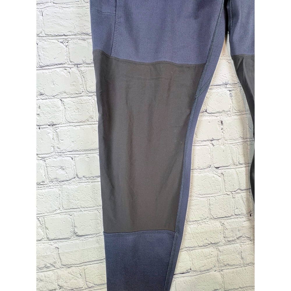 Patagonia Pack Out Hiking Leggings Womens Large Navy Blue Good - Picture 5 of 10